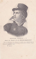 Guerres De Vendée Souvenirs Vendéens Henri Du Vergier De La Rochejaquelin Né à La Durbelière Le 30 Aout 1772 Mauléon - Mauleon