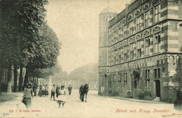 Nederland, DEVENTER, Brink Met Waag (1901) Ansichtkaart - Deventer