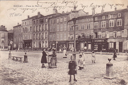 22705# BOULAY PLACE DU MARCHE 1919 MOSELLE LORRAINE BOLCHEN LOTHRINGEN - Boulay Moselle