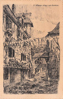 STRASBOURG-STRASSBURG-67-Bas-Rhin-Cour Des Corbeaux - Dessin-Illustrateur A. Maetz - Strasbourg