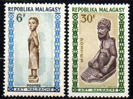 Col19  Madagascar N° 397 & 398 Neuf X MH Cote 1,50€ - Madagascar (1960-...)