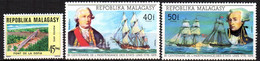 Col19  Madagascar N° 559 à 561 Neuf X MH Cote 3,50€ - Madagaskar (1960-...)