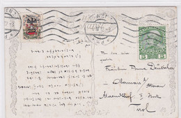 Wien, Mitgestempelte Spendemarke "Südmark"  Auf Schöne AKv.Hans Götzinger 1912 - Autres & Non Classés
