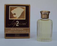 Miniature De Parfum 096, EDT Pour Homme Signoricci 2 De Nina Ricci 7 Ml - Miniatures Hommes (avec Boite)