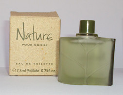 Miniature De Parfum 095, EDT Pour Homme Nature De Yves Rocher 7,5 Ml - Miniatures Hommes (avec Boite)