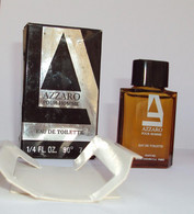 Miniature De Parfum 089, EDT Pour Homme Azzaro De Loris Azzaro 7 Ml - Miniatures Hommes (avec Boite)