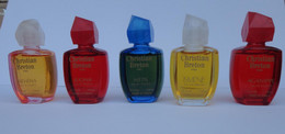 Miniature De Parfum 050, Lot De 5 Miniatures Christian Breton EDT De 11,5 Ml Métis Ismene Aganippe Athéna Iliona - Miniatures Femmes (sans Boite)