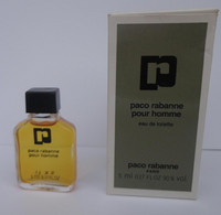 Miniature De Parfum 039, Eau De Toilette Pour Homme De Paco Rabanne 5 Ml - Miniatures Hommes (avec Boite)