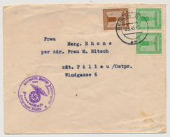 ALLEMAGNE - Lettre Depuis BERLIN, 1943, Cachet Administratif Allemand .... Deutscher Arbeiter ... - Servizio