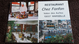 CPSM RESTAURANT CHEZ FONFON VALON DES AUFFRES 13007 MARSEILLE RESTAURATEUR METIER - L'Estaque