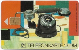 Germany - Alte Telefonapparate 4 - Standardwählapparat Kuhfuß (1925) E08 08.92 - 12DM-40Units, 30.000ex, Mint - E-Series : Edizione Della D. Postreklame