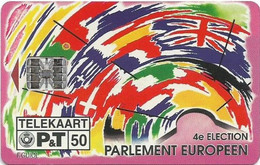 Luxembourg - P&T - Election Du 4ème Parlement Européen, Cn. C44144559, SC7, 05.1994, 50Units, 9.500ex, Used - Luxemburg