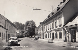 AK - HOHENBERG (Lilienfeld) - Hauptstrasse Mit Cafe "Partsch" 1963 - Lilienfeld