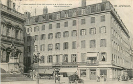 SAINT ETIENNE MAISON INCENDIEE LE 5 JUIN 1905 PLACE DE L'HOTEL DE VILLE - Saint Etienne