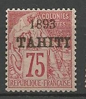 TAHITI N° 29 NEUF* TRACE DE CHARNIERE   / MH - Segnatasse