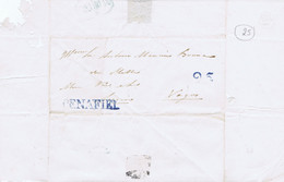 Cx19 D25) Portugal Préfilatélico 182_ PENAFIEL > VOUZELA João Bernardo De Seixas E Barros - ...-1853 Prephilately