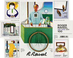 2021  Roger Raveel Art Kunst Painting Schilderij MNH !! - Ungebraucht
