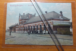 Houdeng Goegnies La Gare Station 1913  * - La Louvière