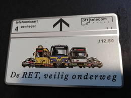 NETHERLANDS  RET TRANSPORTATION   ADVERTISING   4 UNITS  LANDYS & GYR    Mint  ** 4618** - Privat