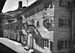 ARDEZ → Dorfpartie Mit Gasthaus "Posta Veglia" Fotokarte Ca.1960 - Ardez