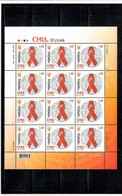 Ukraine 2011 . Against AIDS - 30 Years. Sheet Of 12 Stamps.   Michel # 1195 Bg. - Ukraine