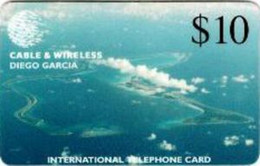 DIEGO GARCIA : DGAR05 $ 10 Aeral View (500m) 1st Issue MINT - Diego-Garcia