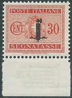 1944 RSI SEGNATASSE 30 CENT MNH ** - RB6-8 - Strafport