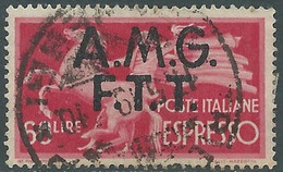 1947-48 TRIESTE A USATO ESPRESSO 60 LIRE - CZ34-5 - Express Mail