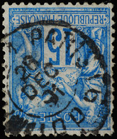 -Sage N°90 Type II  Ob  ( CAD ) .JOURNAUX PARIS 1891. - 1876-1898 Sage (Tipo II)