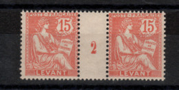 Levant - Millésimes (1902 ) -  N°15 Neuf - Ongebruikt