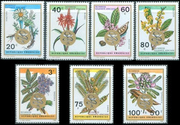 311/318** - Plantes Médicinales / Geneeskundige Planten / Medizinische Pflanzen / Medicinal Plants - I - RWANDA - 1962-69: Nuevos