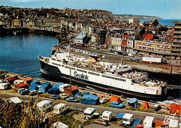 Dieppe * Bateau Ferry Boat LE VALANCAY Valençay Dans Le Chenal Du Pollet * Port Des Voyageurs - Dieppe