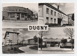 - CPSM DUGNY (93) - La Poste - La Mairie - Le Groupe Scolaire - Cité Du Moulin - Edition ALFA 800 - - Dugny