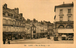 Laon * La Rue Du Bourg * Commerce Magasin Vêtements Henri CARTERET - Laon