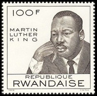 252A**(BL12) - Dr Martin Luther King - RWANDA - Martin Luther King