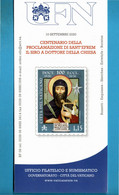 Vaticano - 2020 - Bollettino. Ufficiale. PROCLAMAZIONE Di SANT'EFREM.  10/09/2020. - Lettres & Documents