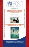 Vaticano - 2020 - Bollettino. Ufficiale. PROCLAMAZIONE Di SANT'EFREM.  10/09/2020. - Covers & Documents