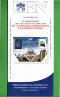 Vaticano - 2020 - Bollettino. Ufficiale. Relazioni Diplomatiche Tra Santa Sede E Unione Europea  10/11//2020. - Covers & Documents