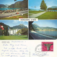 Hergiswil Am See - 4 Bilder         Ca. 1970 - Hergiswil