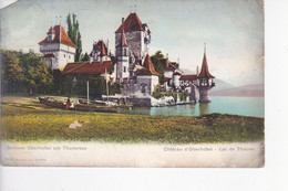 BE118   --   SCHLOSS OBERHOFEN AM THUNERSEE --  1907 - Oberhofen Am Thunersee