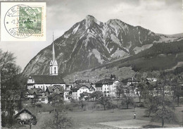 Kerns - Dorf Mit Stanserhorn           Ca. 1950 - Kerns