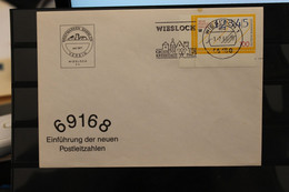 Deutschland: Einführung Der Neuen Fünfstelligen Postleitzahlen, Wiesloch - Zipcode