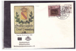 TEM13197  -   BUCHEN 30.11.1980   /   ENTIRE  TAG DER BRIEFMARKE  1980 - Enveloppes Privées - Oblitérées