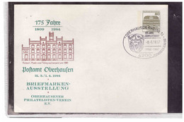 TEM13214 -   OBERHAUSEN 8.5.1987   / ENTIRE  "BRIEFMARKEN AUSSTELLUNG " - Enveloppes Privées - Oblitérées