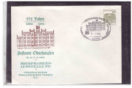 TEM13215 -   OBERHAUSEN  31.3.1984   / ENTIRE  "BRIEFMARKEN AUSSTELLUNG " - Enveloppes Privées - Oblitérées