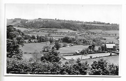 Real Photo Postcard, Watton Under Edge, From Old London Road, Landscape, Houses. - Gloucester