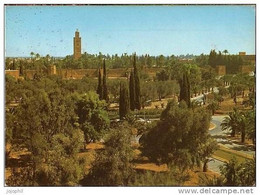 Marrakech - Vue Générale - Circulé 1977 - Marrakech