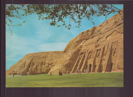 EGYPTE GENERAL VIEW OF THE TEMPLE ABU SIMBEL - Abu Simbel