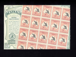 1184405437 2004  (XX) SCOTT  2284 POSTFRIS MINT NEVER HINGED POSTFRISCH  - KANGAROO AND MAP STAMPS FROM AUSTRALIA - Otros & Sin Clasificación
