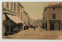 BRESSUIRE - 79 - Deux Sèvres - Rue Gambetta - (Café Français) - Bressuire